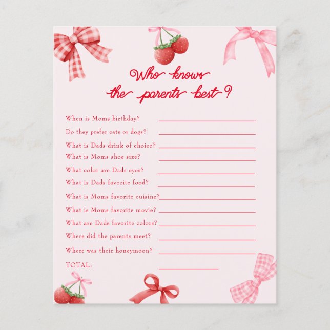 Berry Sweet som känner föräldrars babykläder (Framsida)