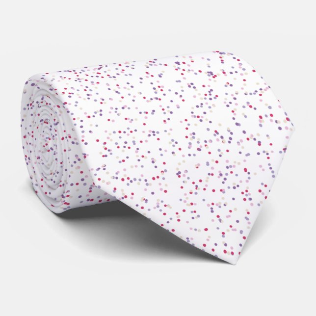 Berry Sweet Speckled Rosa & Lila Dots Slips (Rullad)