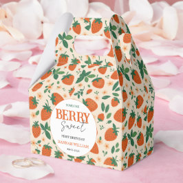 Berry Sweet Strawberry 1st Birthday Party Presentaskar