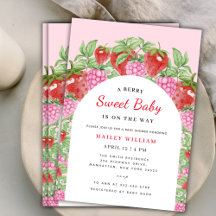 Berry Sweet Strawberry Arch Girl Shower