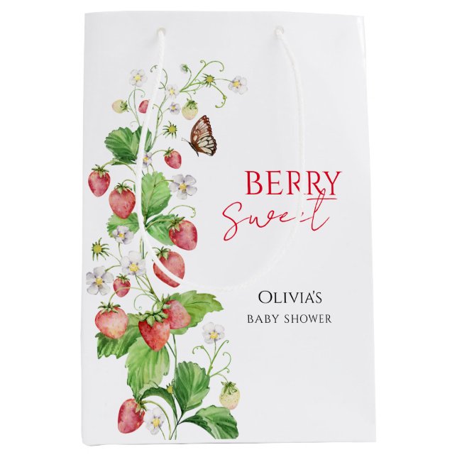 Berry Sweet Strawberry Baby Shower (Framsidan)
