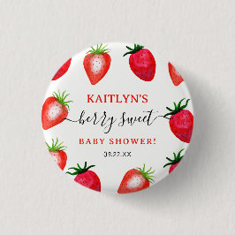 Berry Sweet Strawberry Baby Shower Favor Knapp