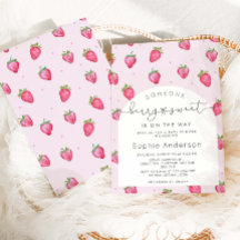 Berry Sweet Strawberry Baby Shower