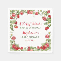 Berry Sweet Strawberry Baby Shower
