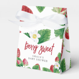 Berry Sweet Strawberry Baby Shower Presentaskar
