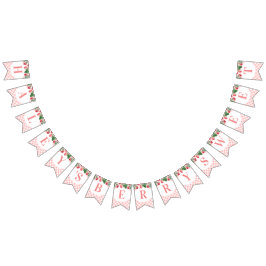 Berry Sweet Strawberry Birthday eller Baby Shower Vimplar