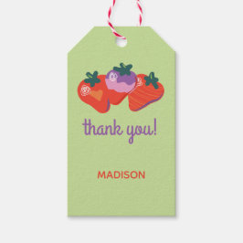 Berry Sweet Strawberry Birthday - Kiwi Presentetikett