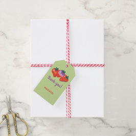Berry Sweet Strawberry Birthday - Kiwi Presentetikett