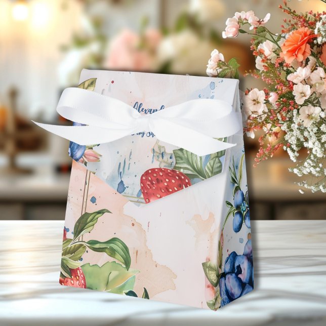 Berry Sweet Vild Berries & Flowers Baby Shower Presentaskar (Skapare uppladdad)