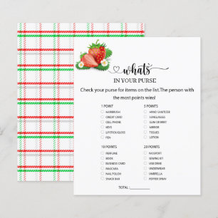 Berry Sweet What is in you purse