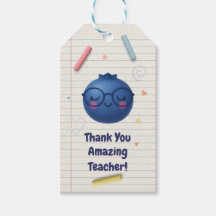 Berry Thankful Teacher Gift Märkre
