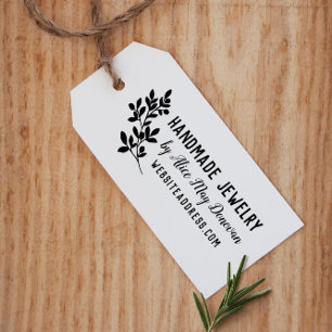 Berry Twig Vintage Font Handmade made Stämpel