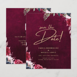 Berry Vin Blommigt Bröllop