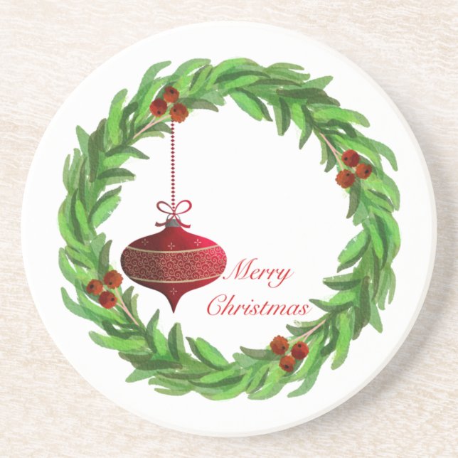 Berry Wandeans God jul Vintage Ornament Underlägg (Framsidan)