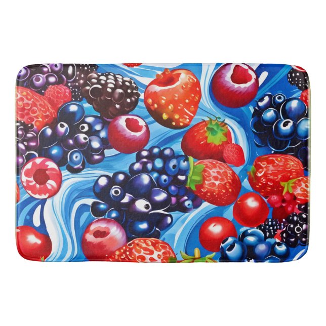 Berrylicious Blue Dream Badrumsmatta (Framsidan)