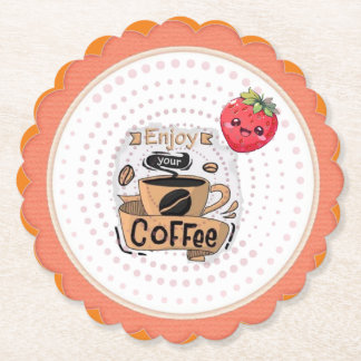 "Berrylicious Brew" Underlägg Papper