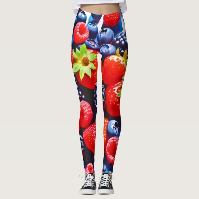 Berrylicious Burst Leggings (Framsida)