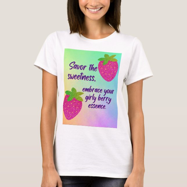 BERRYS QUOTE T SHIRT (Framsida)