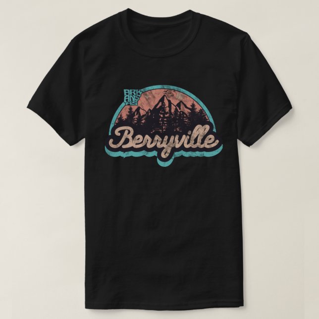 Berryville, Arkansas  T Shirt (Design framsida)