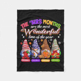 Bers-månaderna är den mest underbara tiden fleecefilt