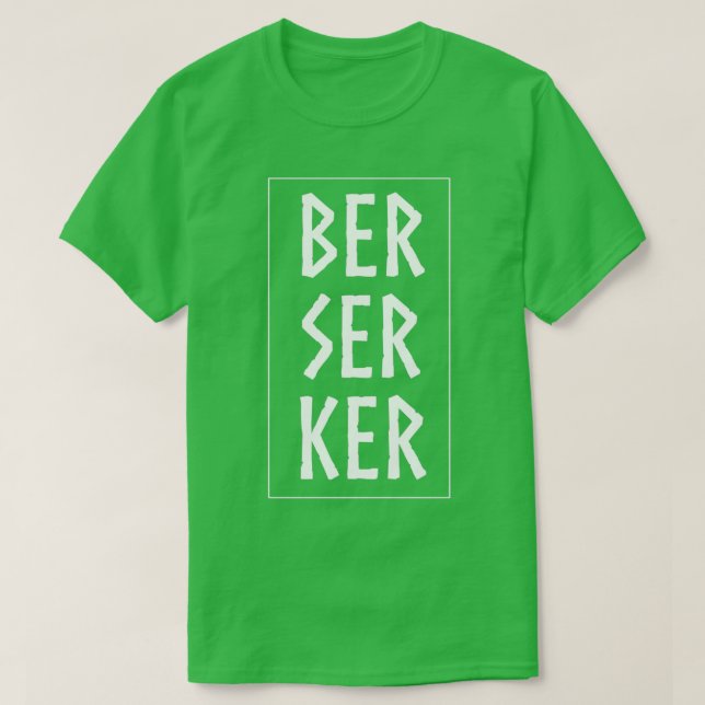 Berserker BerSerKer Viking T Shirt (Design framsida)