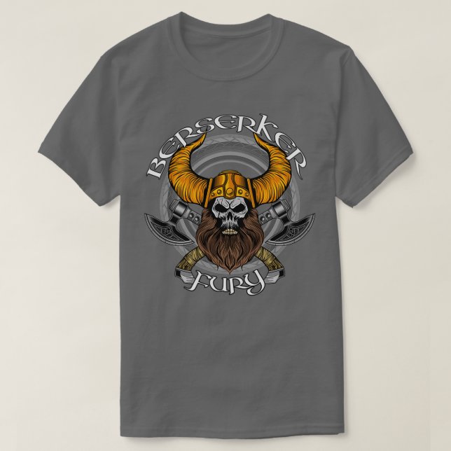 Berserker Fury T Shirt (Design framsida)