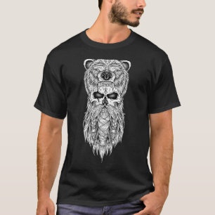 Berserker Viking amp Bear T Shirt