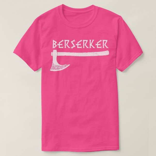 Berserker Viking Warrior T Shirt (Design framsida)