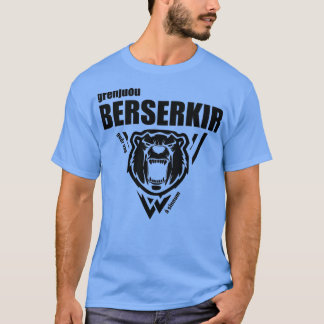 Berserkir Berserker Vikings Black T Shirt