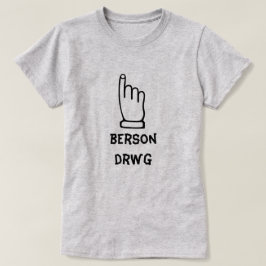 berson drwg - Bad Person T Shirt