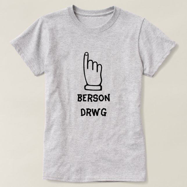 berson drwg - Bad Person T Shirt (Design framsida)