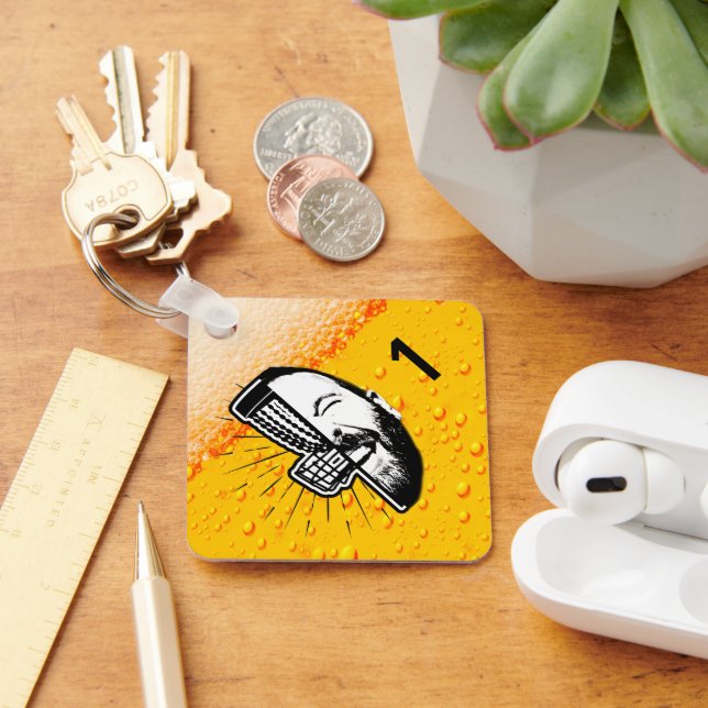 Bert Basket Disk Golf Bag Märkre Nyckelring (Skrivbord)