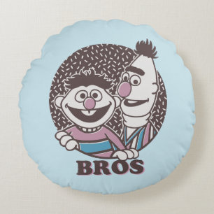 Bert & Ernie Bros Rund Kudde