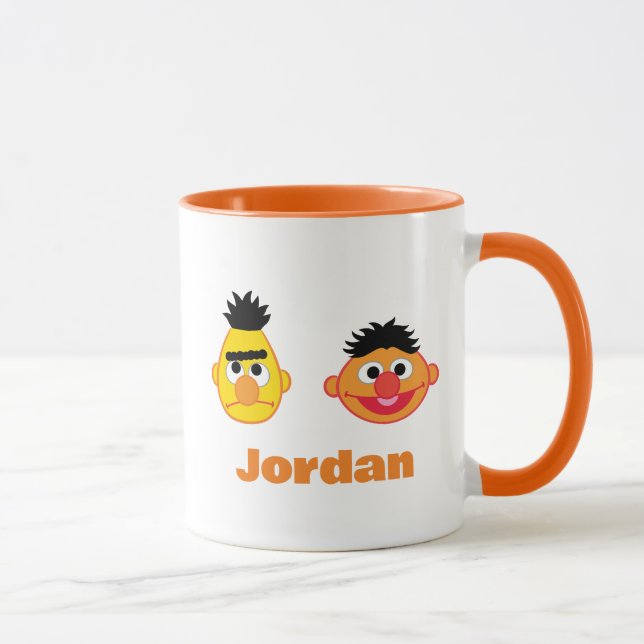 Bert & Ernie Emojis Mugg (Höger)