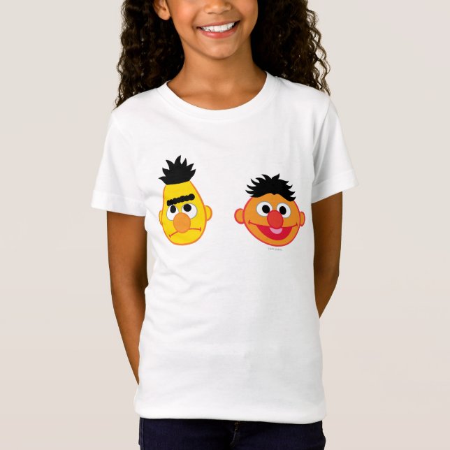 Bert & Ernie Emojis T Shirt (Framsida)