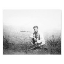 Bert Funmaker B&W-foto