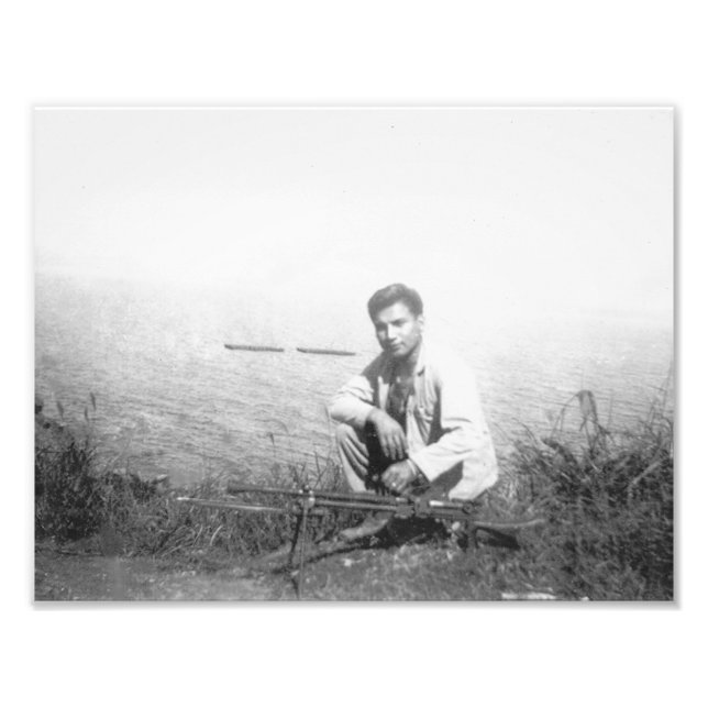 Bert Funmaker B&W-foto Fototryck (Framsidan)