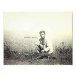 Bert Funmaker Vintage Photo Fototryck