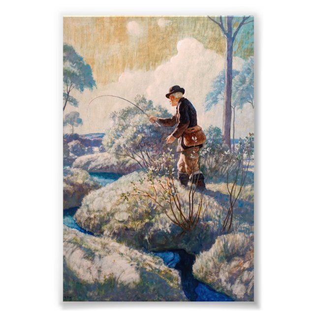 Bert McCorrison av Newell Convers Wyeth Fototryck (Framsidan)