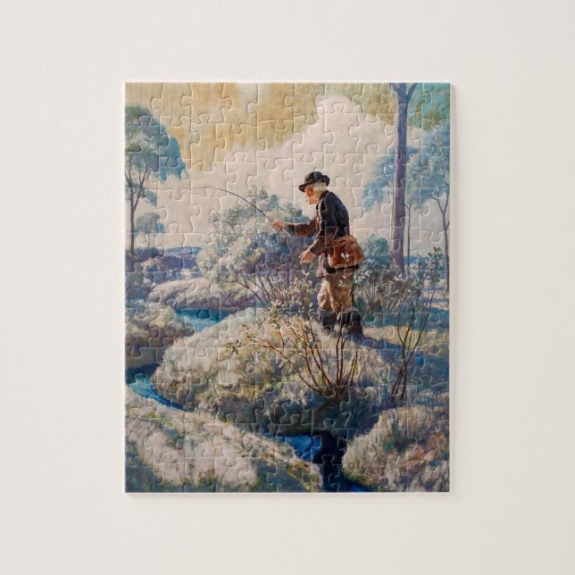 Bert McCorrison av Newell Convers Wyeth Pussel (Vertikal)