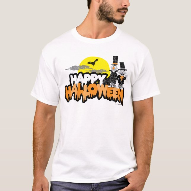 Bert och Ernie | Gott Halloween T Shirt (Framsida)