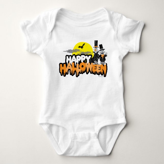 Bert och Ernie | HAPPY HALLOWEEN T Shirt (Framsida)