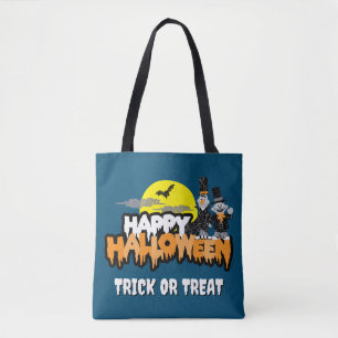 Bert och Ernie HAPPY HALLOWEEN Tygkasse