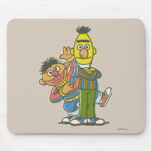Bert och Ernie klassisk stil Musmatta