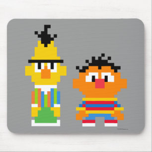 Bert och Ernie Pixel Art Musmatta