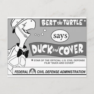 Bert the Turtle Says Vykort