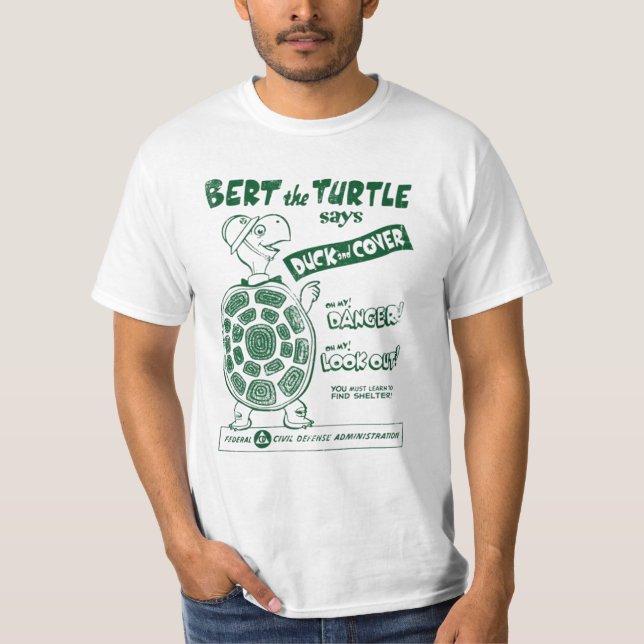 Bert the Turtle T Shirt (Framsida)