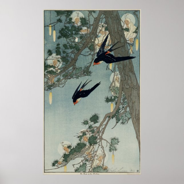 Bertha Boynton Lum Blåfågelns land Poster (Framsidan)