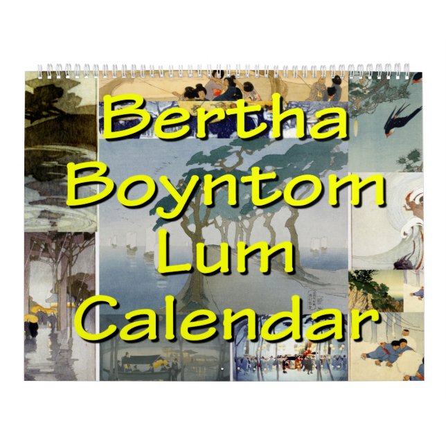 Bertha Boynton Lum Calendar Kalender (Omslag)