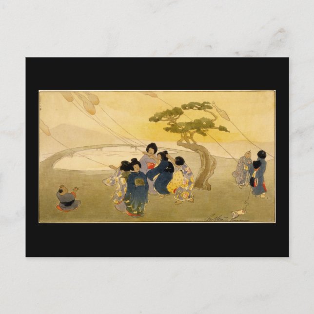 Bertha Boynton Lum Drakar Vykort (Framsida)